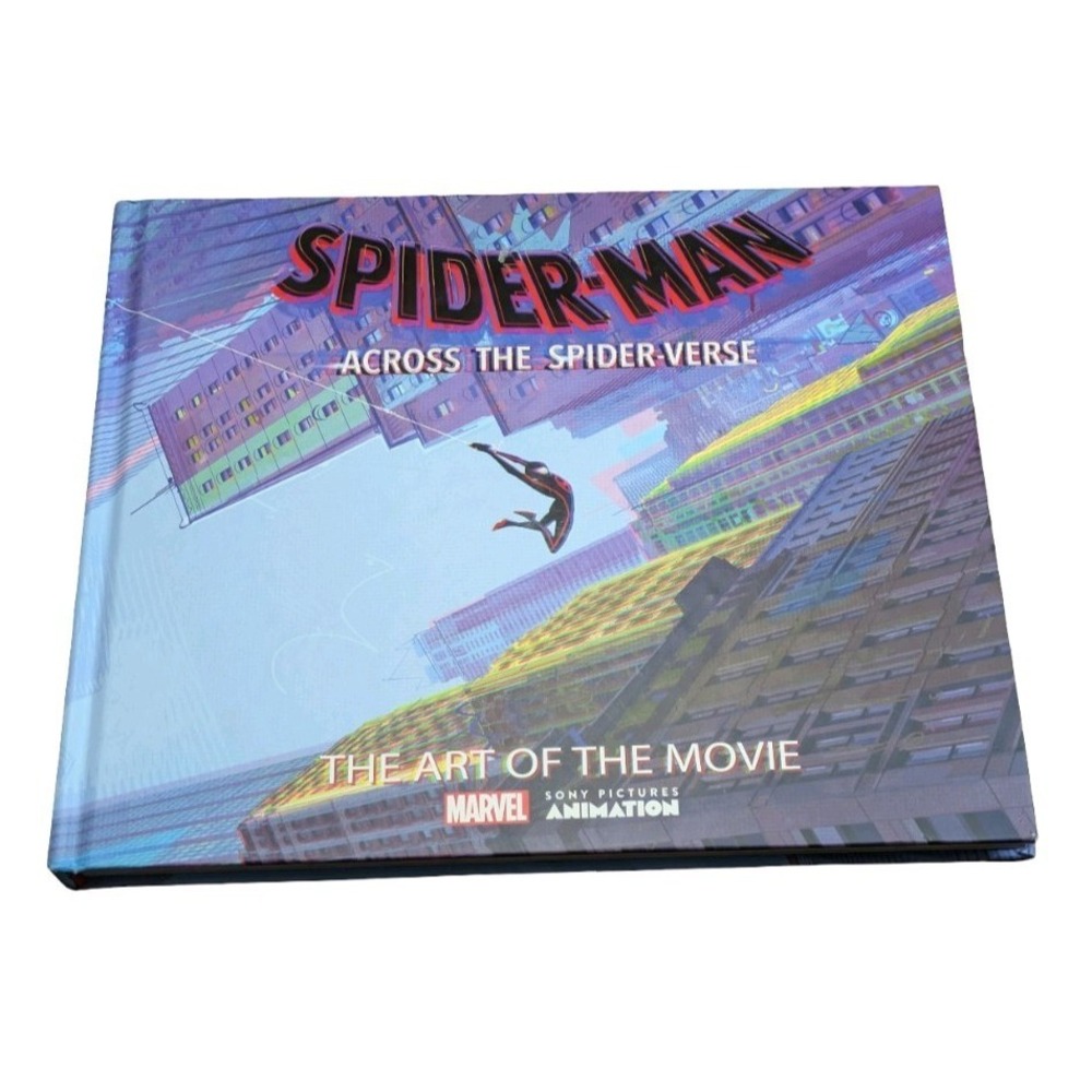 SPIDER-MAN Across the Spider-verse The Art Of The Movie Marvel2023 HardcoverBook